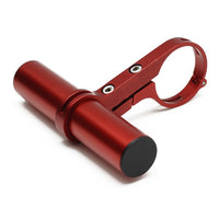 20CM aluminum alloy bicycle handlebar extender mountain bike bicycle front light bracket lamp flashlight accessories