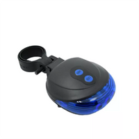 Bicycle LED Rear Tail light Laser Night