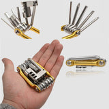 Multifunction 11 In1 Bicycle Repairing Set