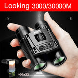 30000m Professional Binoculars 100x22 Micro-Light Night Vision