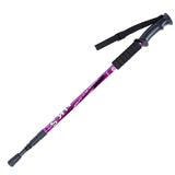 Adjustable antishock trekking and hiking walking stick