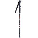 Adjustable antishock trekking and hiking walking stick