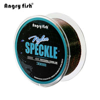 Angryfish 300m speckle invisible monofilament nylon fishing line