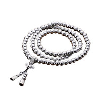 Necklace chain from beads