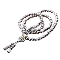 Necklace chain from beads