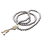 Necklace chain from beads