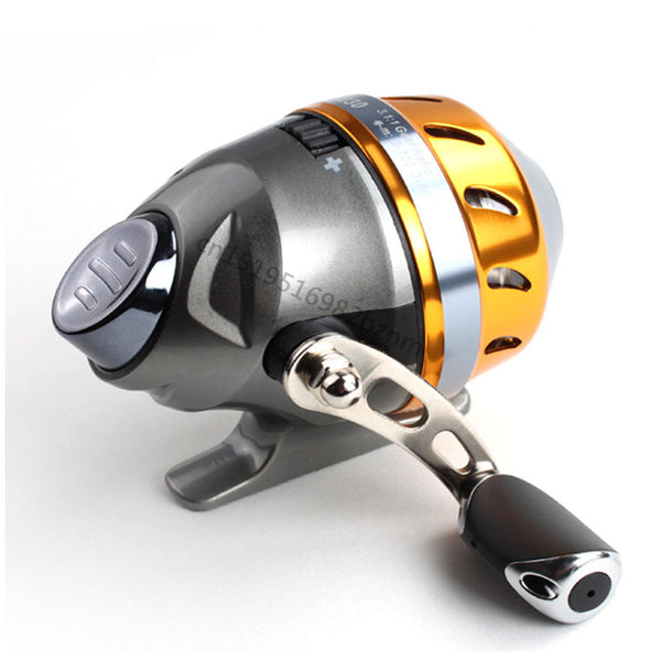 Slingshot spinning hand fishing reel
