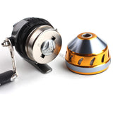 Slingshot spinning hand fishing reel