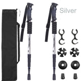 2pcs/lot of trekking poles, telescopic walking stick