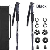 2pcs/lot of trekking poles, telescopic walking stick