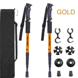 2pcs/lot of trekking poles, telescopic walking stick