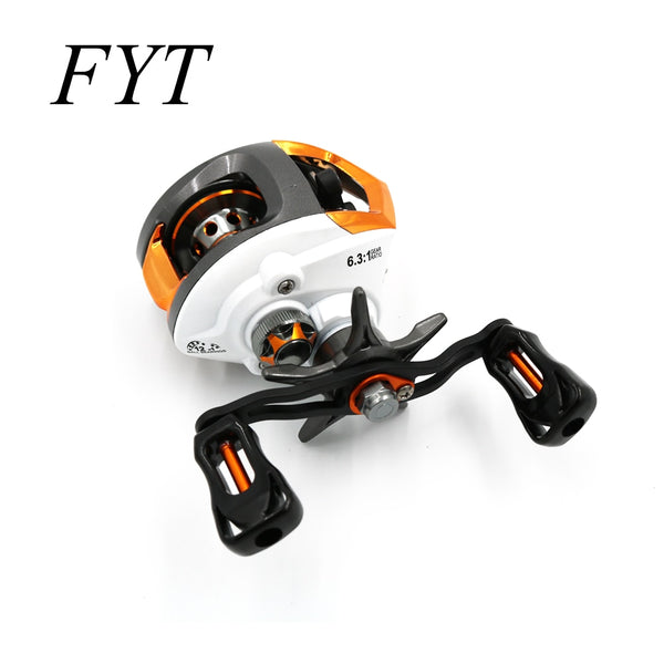 12 + 1 Bearings left / right hand baitcasting fishing reel with magnetic brake system