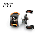 12 + 1 Bearings left / right hand baitcasting fishing reel with magnetic brake system