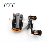 12 + 1 Bearings left / right hand baitcasting fishing reel with magnetic brake system