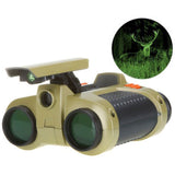 Night Vision Viewer Binoculars Pop-up Light Tool 4x30mm