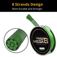 KastKing Mega8 fishing line multifilament braid line 10LB-80LB