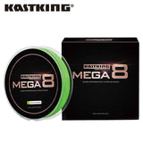 KastKing Mega8 fishing line multifilament braid line 10LB-80LB